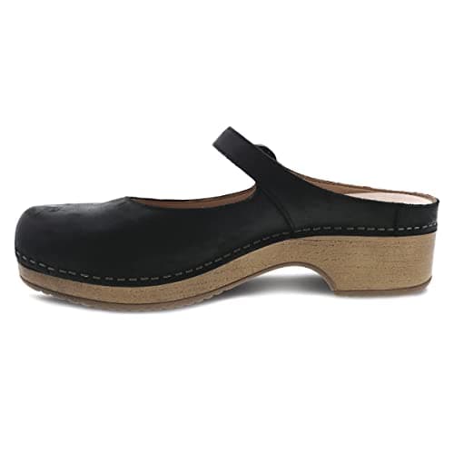 Dansko Bria Slip-On Mary Jane Mules for Women – Memory Foam, Arch Support, All-Day Comfort