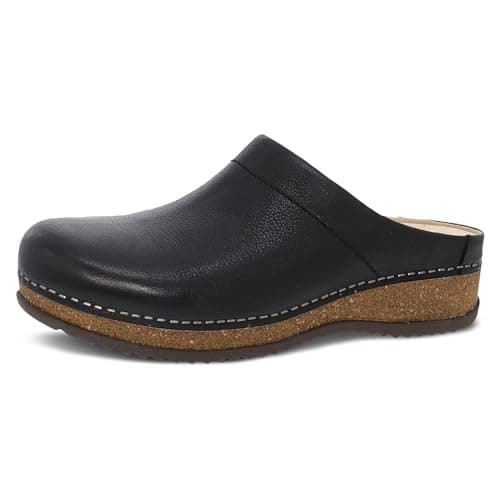 Dansko Mariella Slip-On Mule Clog - Durable & Comfortable Cork/EVA Midsole & Rubber Outsole