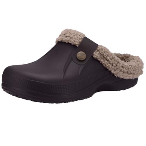 Classic Waterproof Fur Lined Winter Slippers for Men and Women