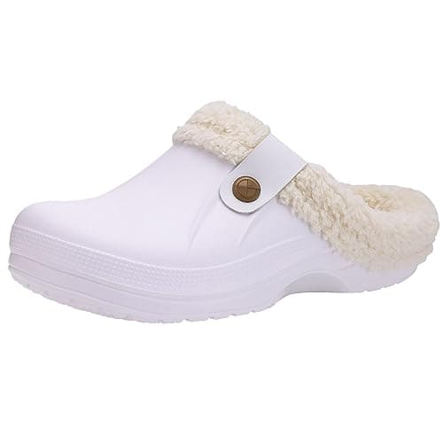 Classic Waterproof Fur Lined Winter Slippers for Men and Women