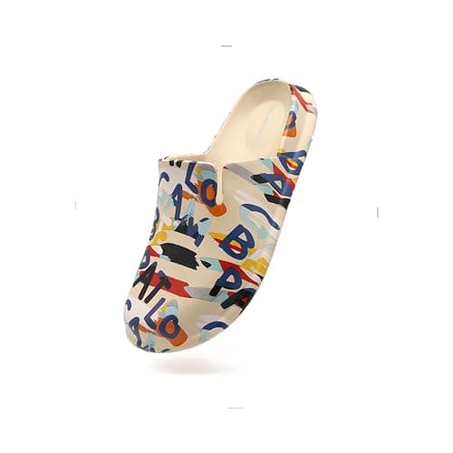 Meetinspace Unisex EVA Clogs Wide Round Toe Lightweight Comfortable Couples Slip-On Shoes