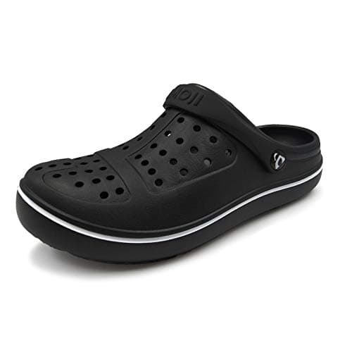 Amoji Unisex Clogs for Garden Slip-On Sandals CL8818