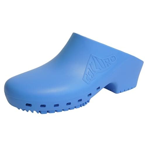 CALZURO Classic Unisex Nursing Clogs - Non-Slip Kitchen Shoes - Autoclavable Rubber Design