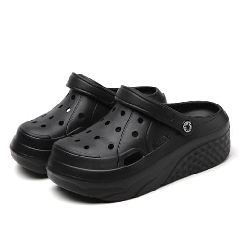 CERYTHRINA Gardener Platform Wedge Sandals Slippers Heels
