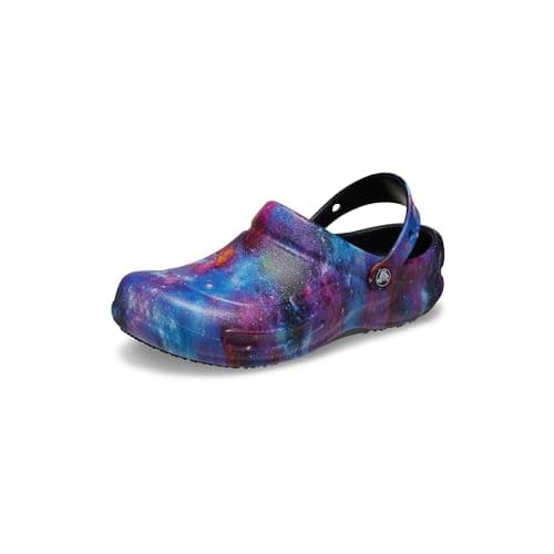 Crocs Unisex-Adult Bistro Graphic Slip Resistant Clogs
