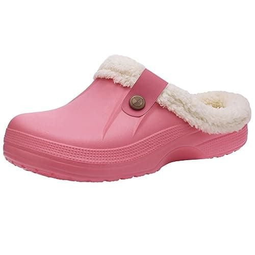 Classic Waterproof Fur Lined Winter Slippers for Men and Women