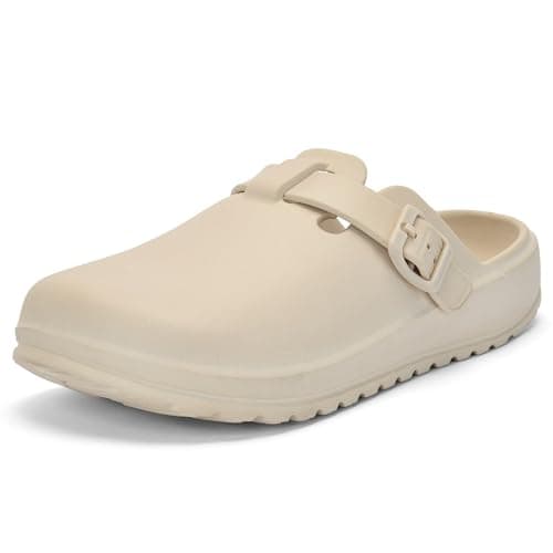 UPSOLO Women's Slip-On Nurses Clogs for Work and Garden