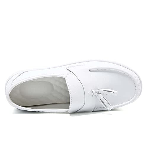 Hopelong Nurse Shoes for Women Nursing Shoes Zpatos para Trabajar en Restaurante de Mujer Flats for Women
Refined Title: Women's Nursing Shoes for Restaurant Work