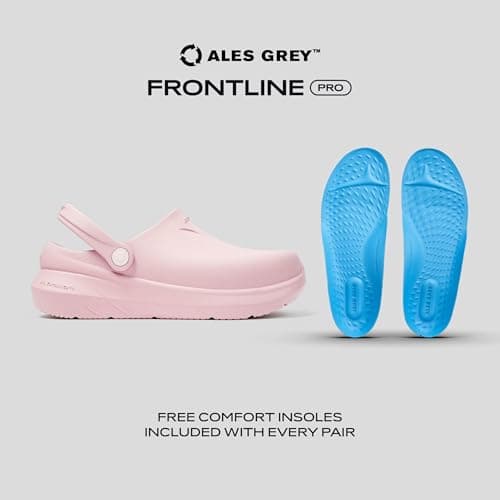 Frontline Pro 3 Slip-On Clogs - Arch Support, Non-Slip Footwear