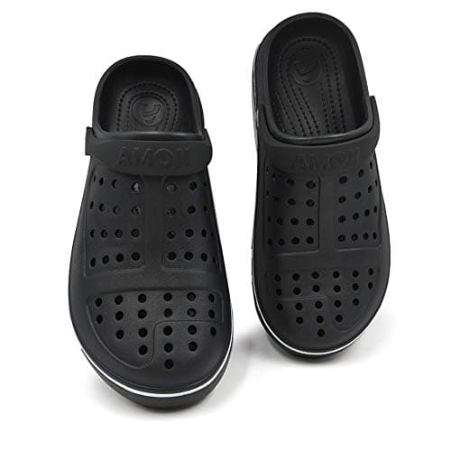 Amoji Unisex Clogs for Garden Slip-On Sandals CL8818