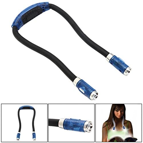4-LED Flexible Neck Lamp for Study and Reading