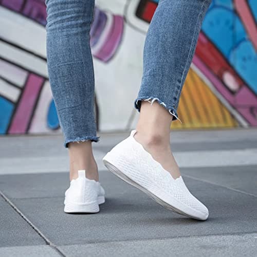 Poemlady Women's Mesh Casual Ballet Flat Shoes