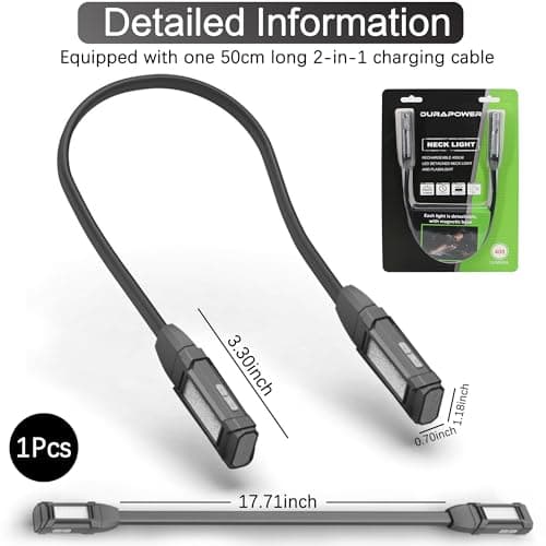 Neck Light Emergency Flashlight for Reading, Camping & Repairing