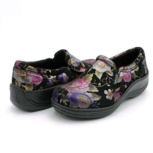 Laforst Rachel 7003 Women's Leather Nonslip Slip-On Clog