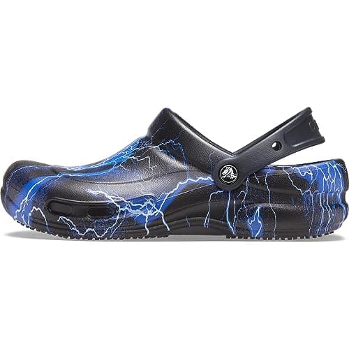 Crocs Unisex-Adult Bistro Graphic Slip Resistant Clogs