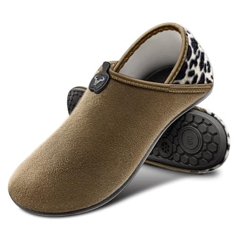 BULLIANT Women's Slip-On Yoga Slippers, Comfortable Barefoot Fit