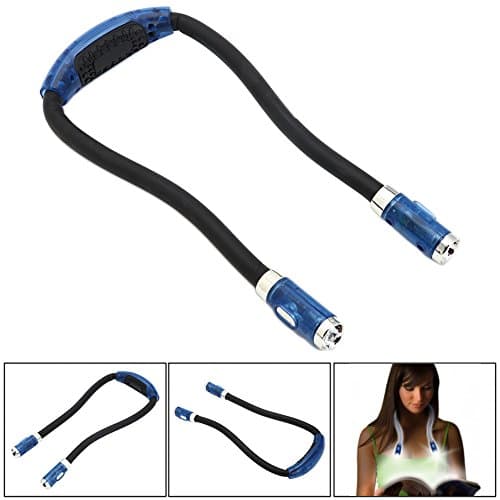 4-LED Flexible Neck Lamp for Study and Reading