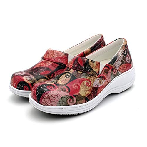 Laforst Women's Slip Resistant Work Shoes PU Upper Clog