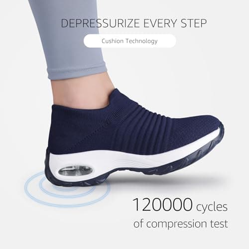 Women's Non-Slip Walking Shoes for Plantar Fasciitis Comfort and Arch Support