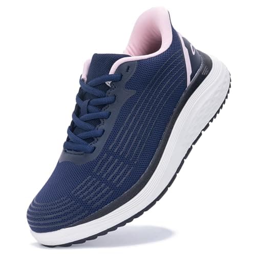 JARLIF Women's Arch Support Walking Shoes for Plantar Fasciitis