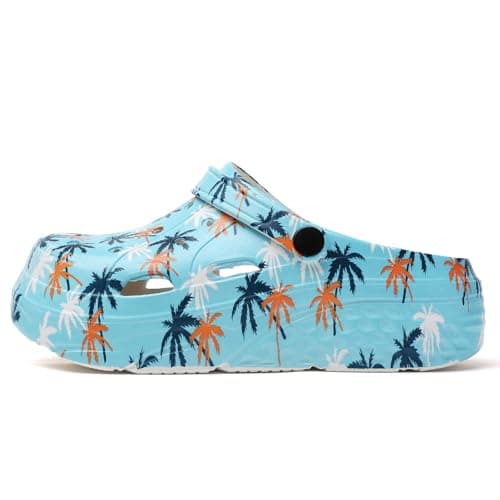 CERYTHRINA Gardener Platform Wedge Sandals Slippers Heels