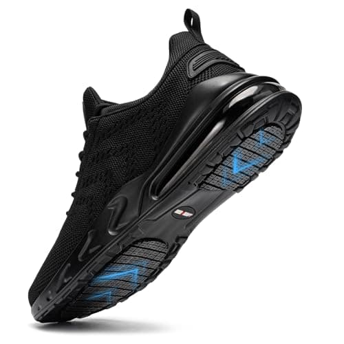 Mens Non-Slip Work Shoes Slip-On Water Resistant Walking Sneakers