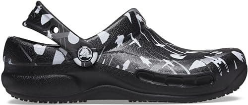 Crocs Unisex-Adult Bistro Graphic Clogs Slip-Resistant Work Shoes