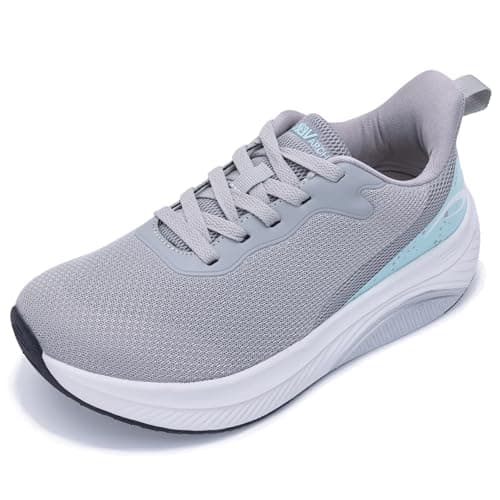 Women's Wide Toe Box Arch Support Walking Shoes for Plantar Fasciitis