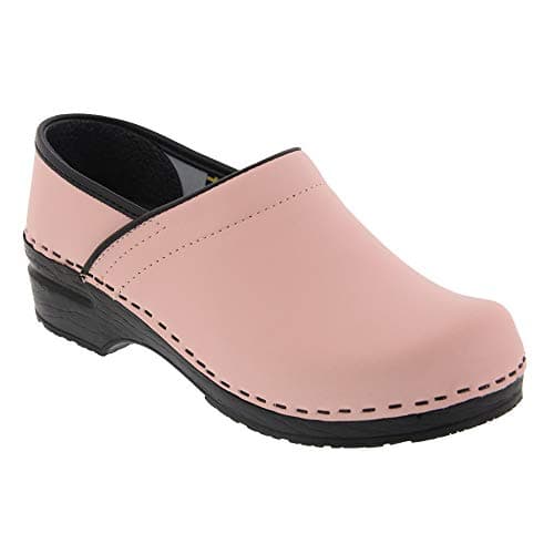 BJORK Swedish Comfort Leather Clogs for Women