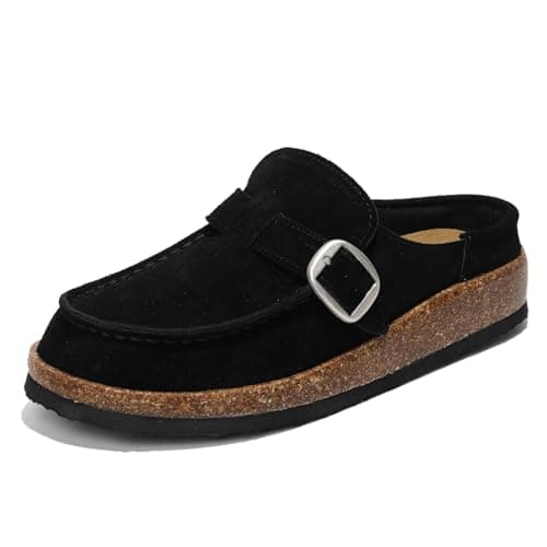 Carline Memory Foam Women's Moccasin-Style Clogs - Durable & Water Resistant