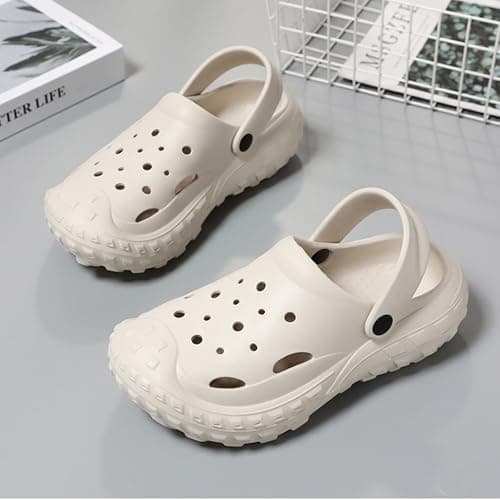 Sunporx Unisex Garden Clogs - Comfort, Breathable, Anti-Slip Summer Sandals