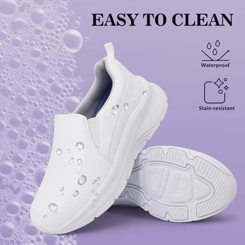Hawkwell Women's Arch Support Slip-On Nurse Shoes