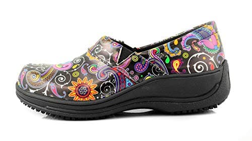 Laforst Women's Rachel Nonslip Nurse Waitress Clog + Free Socks