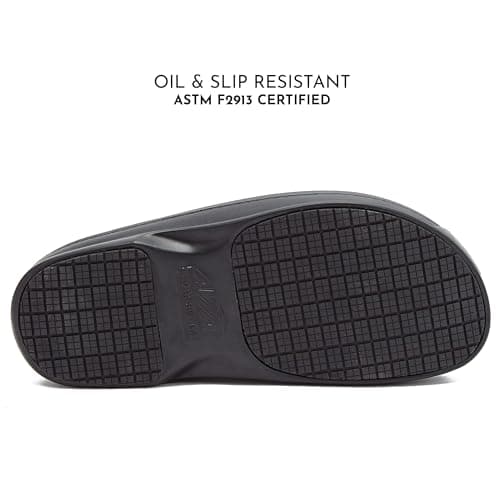 Women's Slip Resistant Clogs for Work in Food Service, Garden, or Nursing