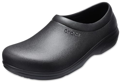 Crocs Unisex-Adult On The Clock Slip Resistant Clogs