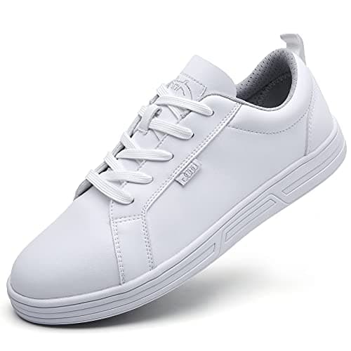 LMQLZHYC Non-Slip Work Shoes - Slip Resistant Chef and Nursing Shoes
