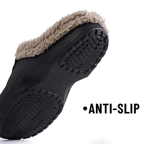 Classic Waterproof Fur Lined Winter Slippers for Men and Women