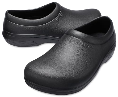 Crocs Unisex-Adult On The Clock Slip Resistant Clogs
