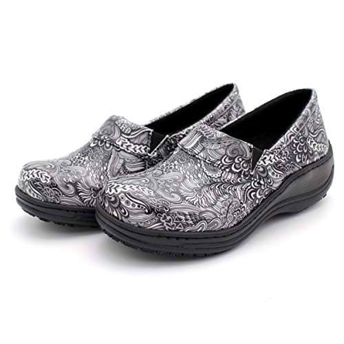 Laforst Women's Slip Resistant Work Shoes PU Upper Clog