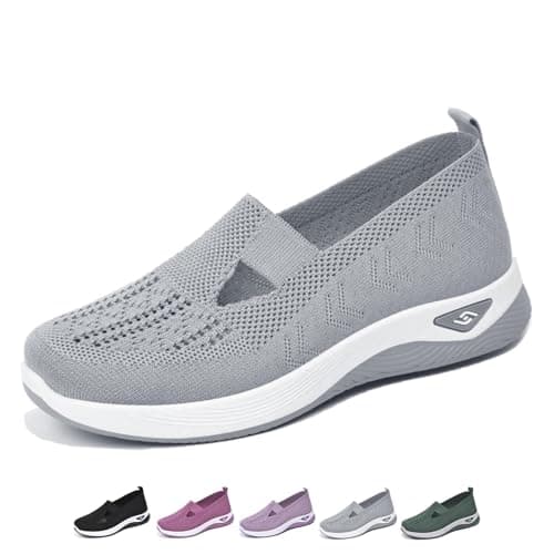 2024 Bawcud Women's Soft Sole Breathable Mesh Walking Shoes