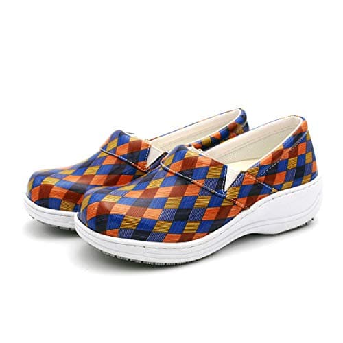 Laforst Women's Slip Resistant Work Shoes PU Upper Clog