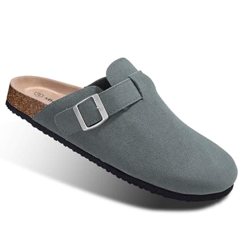 BULLIANT Comfort Clogs for Men & Women | Cushioned Cork Footbed | Nurses & Workewear