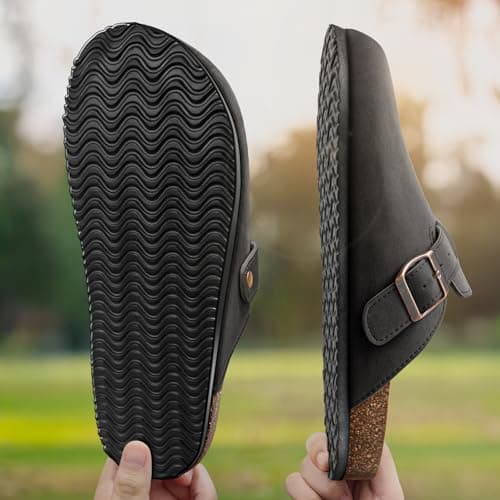 BULLIANT Comfort Clogs for Men & Women | Cushioned Cork Footbed | Nurses & Workewear