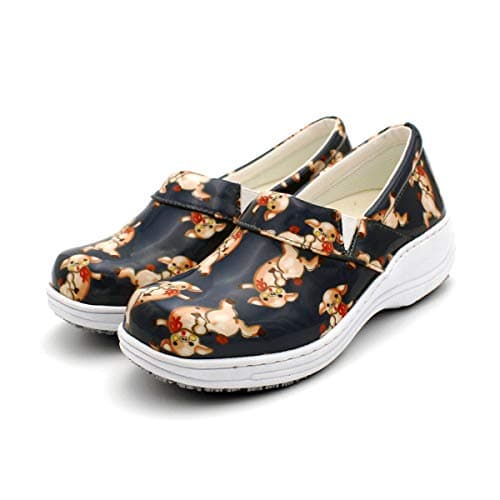Laforst Women's Slip Resistant Work Shoes PU Upper Clog