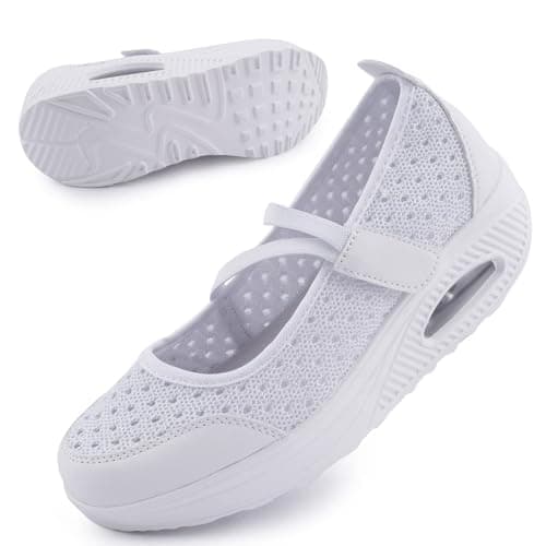 Comfortable Women's Nurse Shoes for Arthritis, Diabetes and Heel Pain