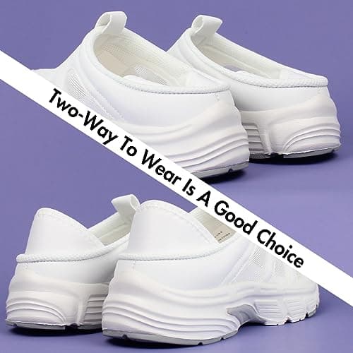 Lightweight Nursing Shoes for Women: Hawkwell Slip-On Two-Way Design