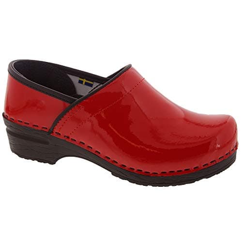 BJORK Swedish Comfort Leather Clogs for Women