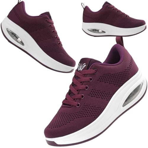 Comfortable Lightweight Slip Resistant Walking Shoes for Women Nurses