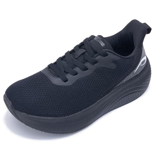 Women's Wide Toe Box Arch Support Walking Shoes for Plantar Fasciitis