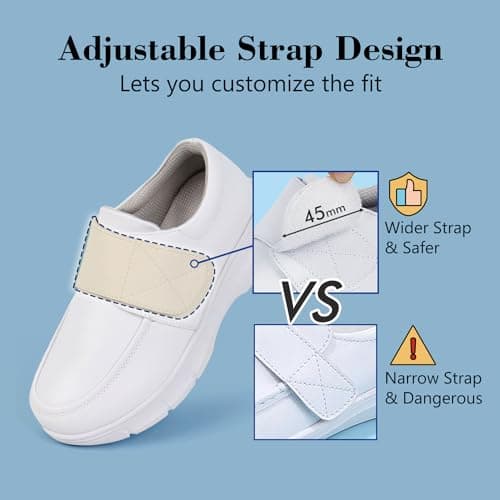 Hawkwell Women's Lightweight Slip Resistant Nursing Shoes